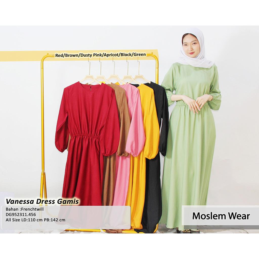 Vanessa Dress Gamis (DG456)