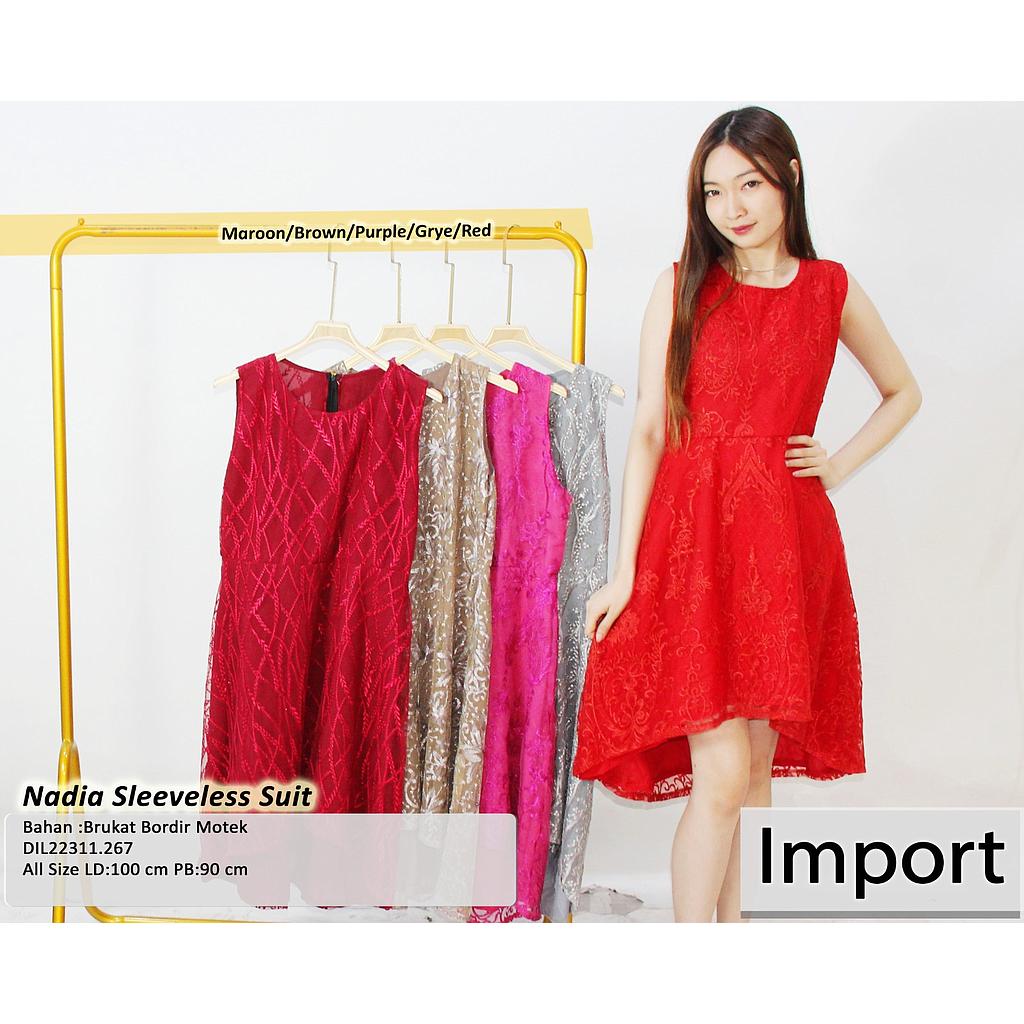 Nadia sleeveless Dress  (DI267)