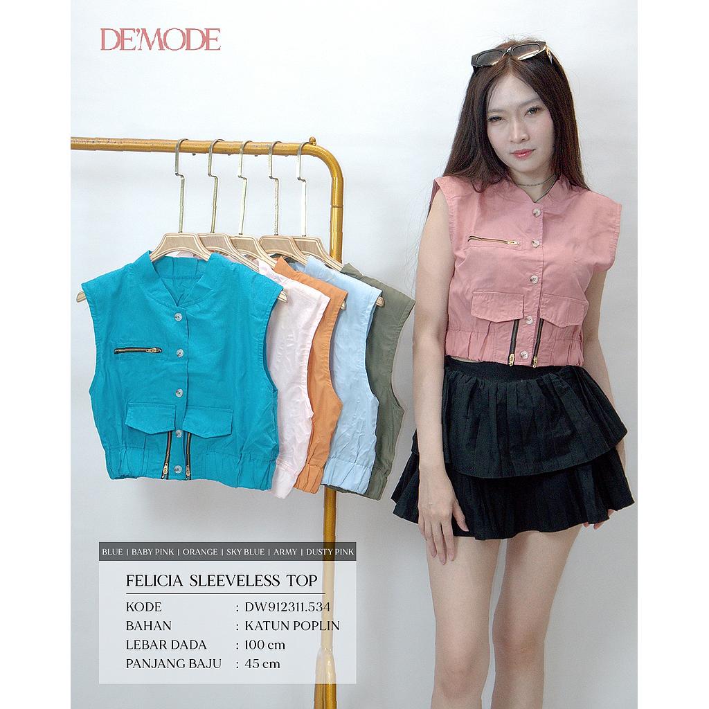 Felicia sleeveless top  (DW534)