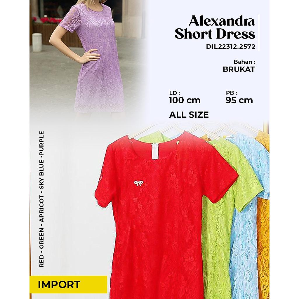 Alexandra short dress (DI257)