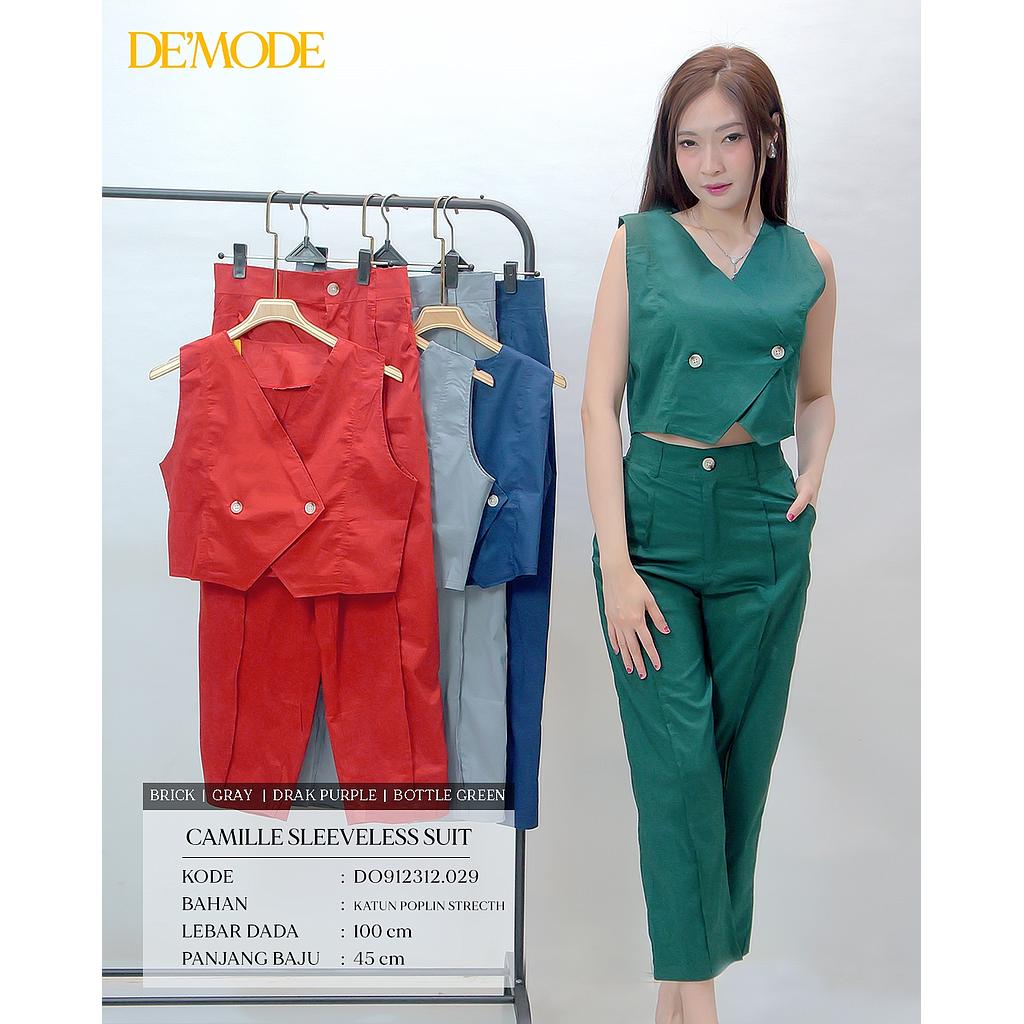 Camille sleeveless suit (DO029)