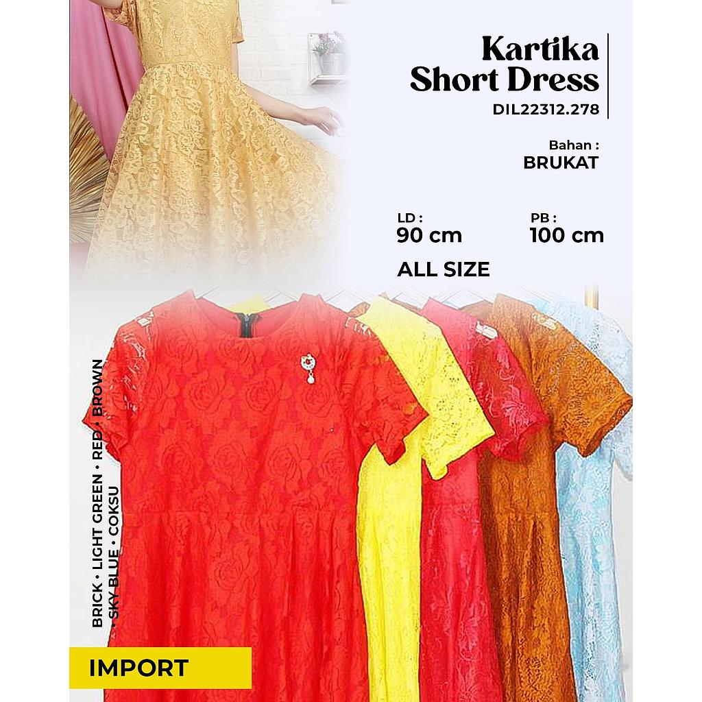 Kartika short dress (DI278)
