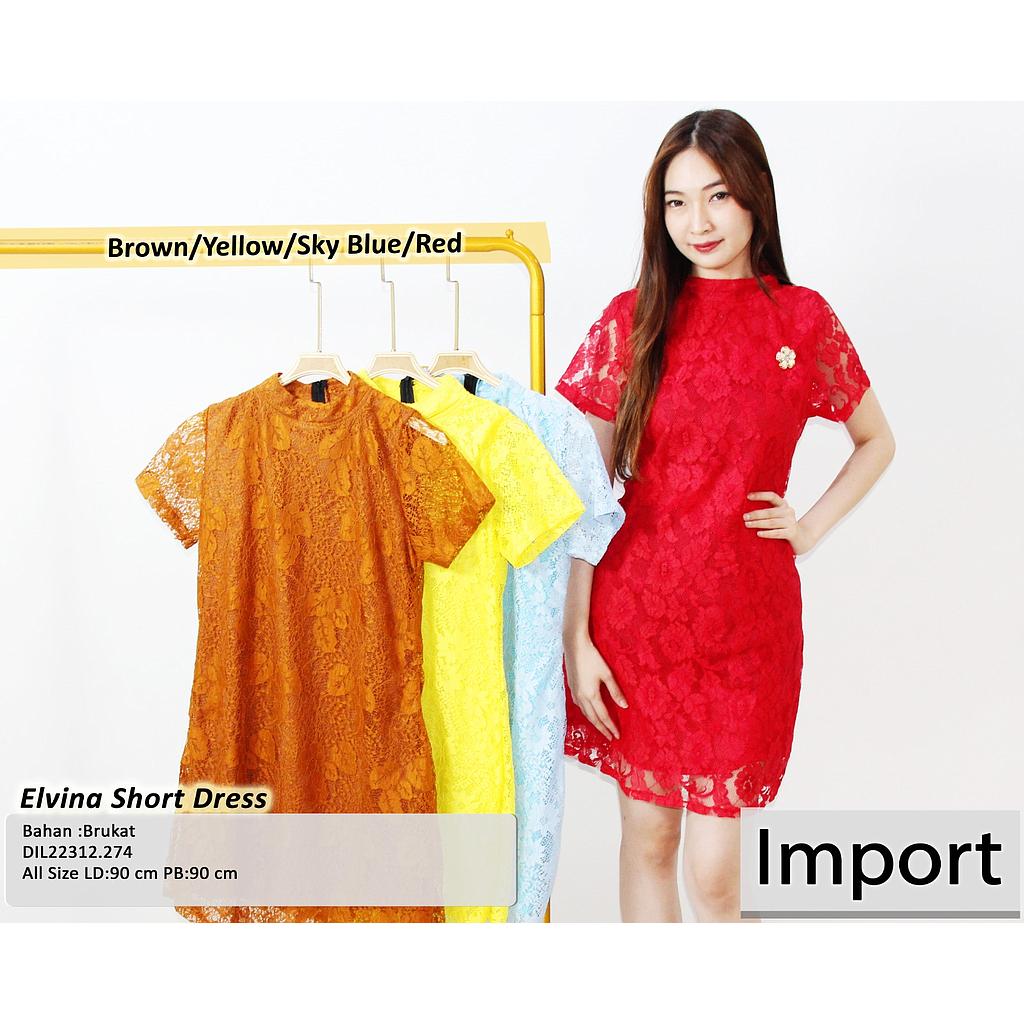 Elvina shor dress (DI274)