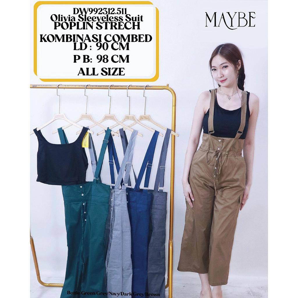 Olivia Sleeveless Suit (DW511)