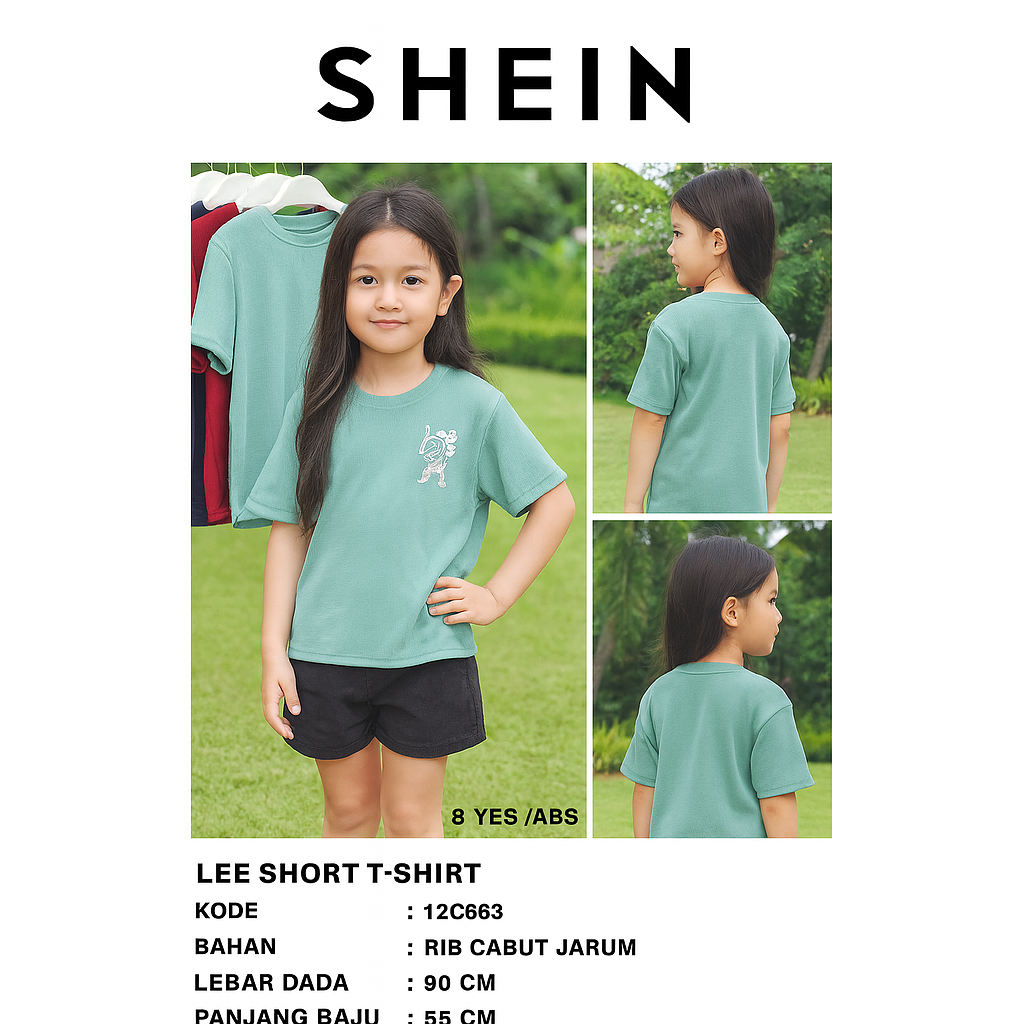 Lee short T-shirt (C663)