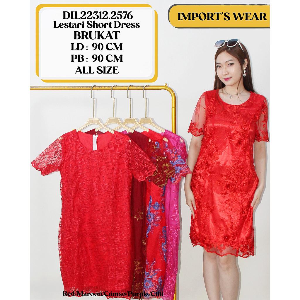 Lestari short dress (DI257)