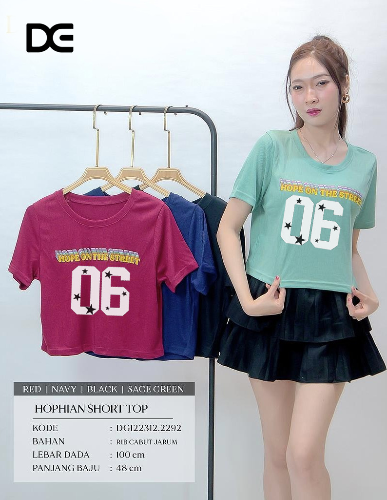 Hophian short Top (DG229)