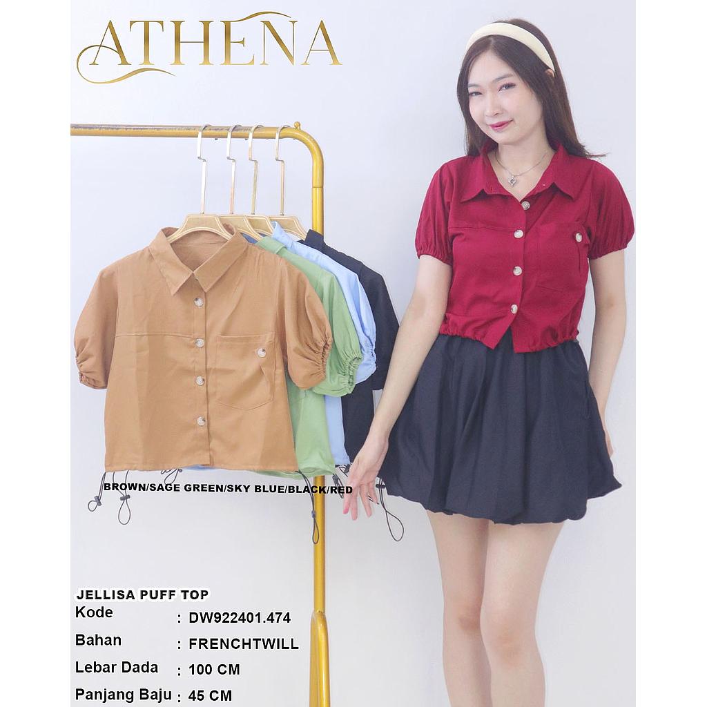 Jellisa puff top (DW474)