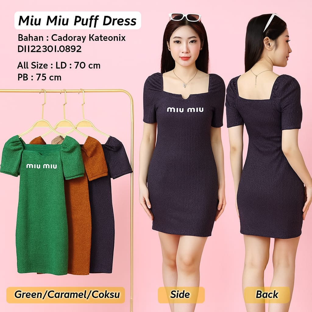 Miu-Miu Puff Dress (DI089)
