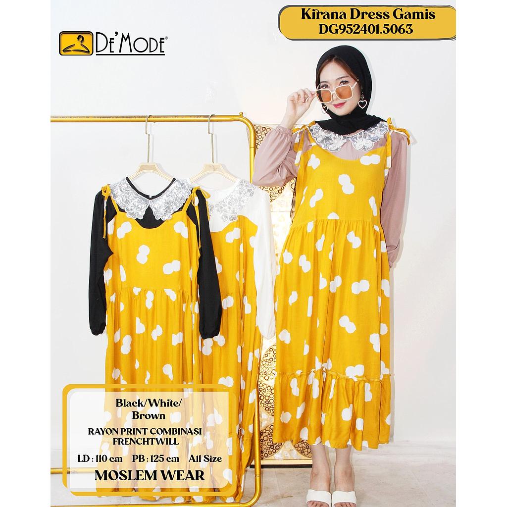 Kirana dress gamis (DG506)