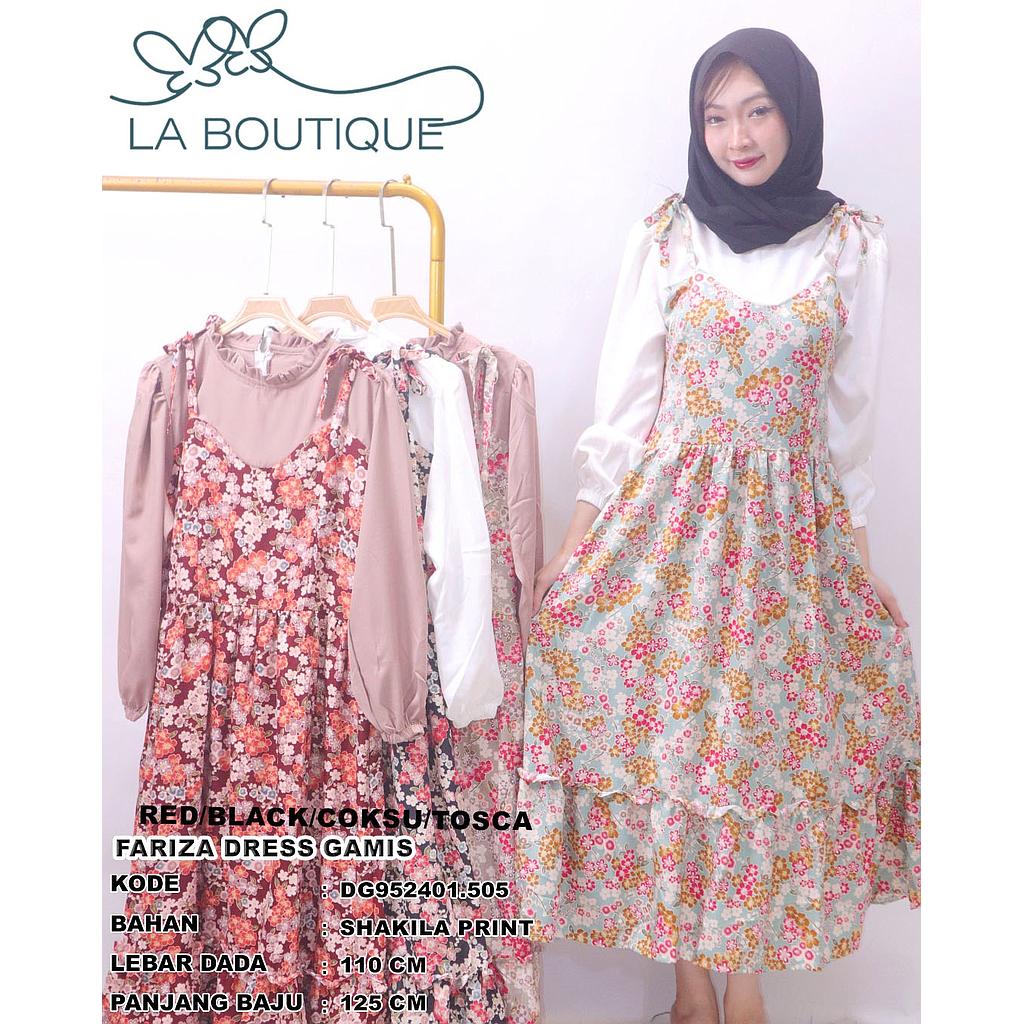 Fariza dress gamis (DG505)