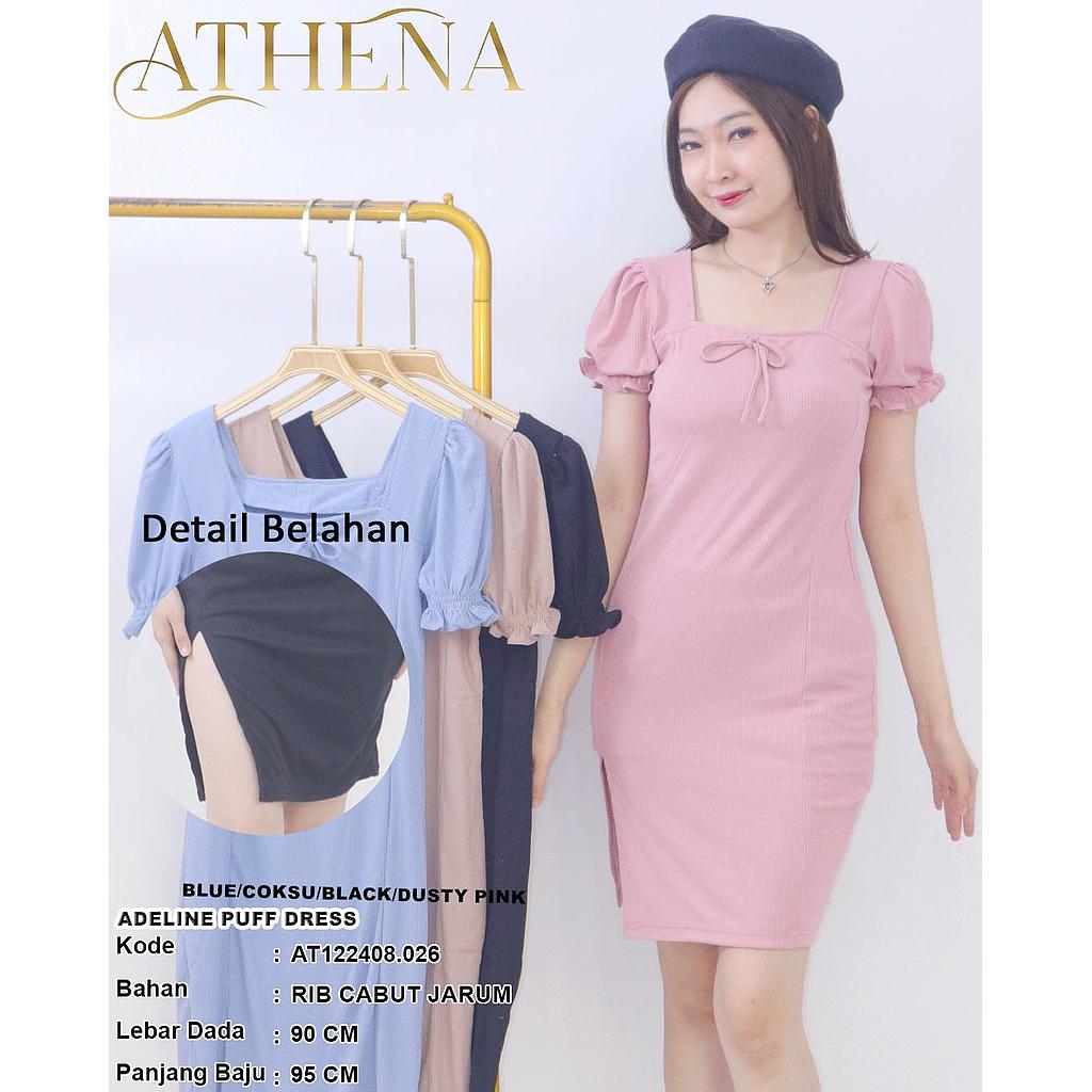 Adeline Puff Dress  (AT026)