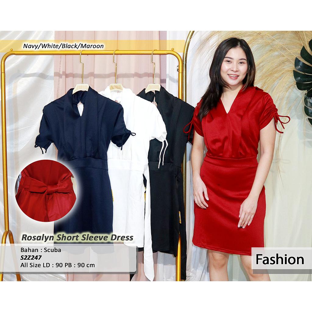 Rosalyn short sleeve dress
