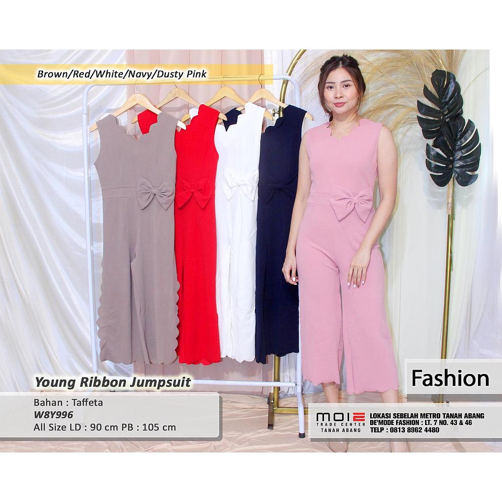 Young ribbon Jumpsuit
