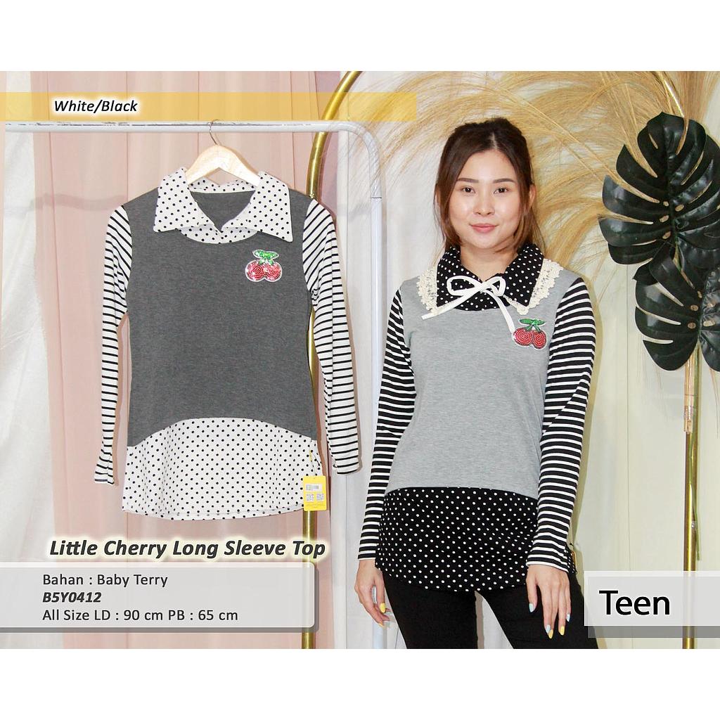 Little cherry long sleeve Top